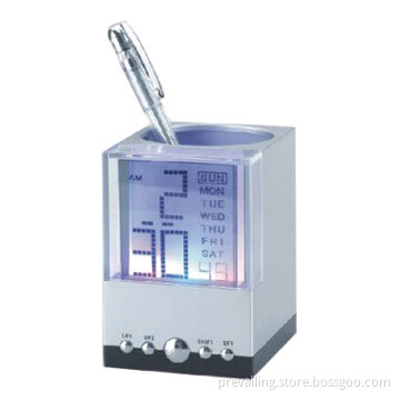 Penholder Calendar with Multicolor backlight